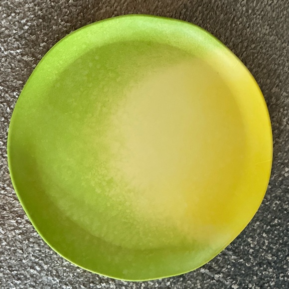 NEW Anthropologie Bamboo Melamine Round Serving Tray - Picture 1 of 2